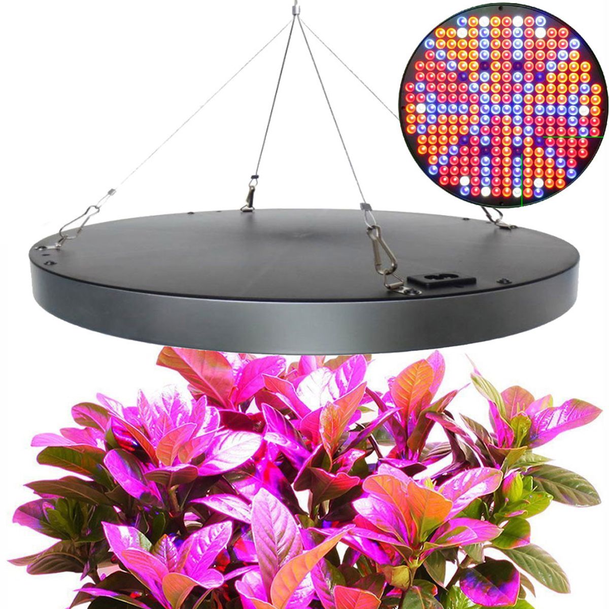 Plante vækstlys 40W UFO LED pendel 60°