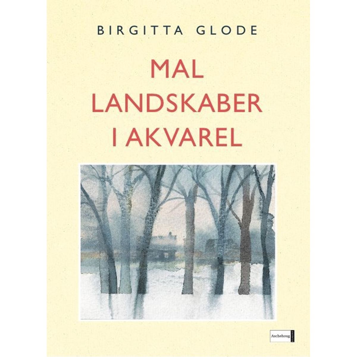 Mal landskaber i akvarel