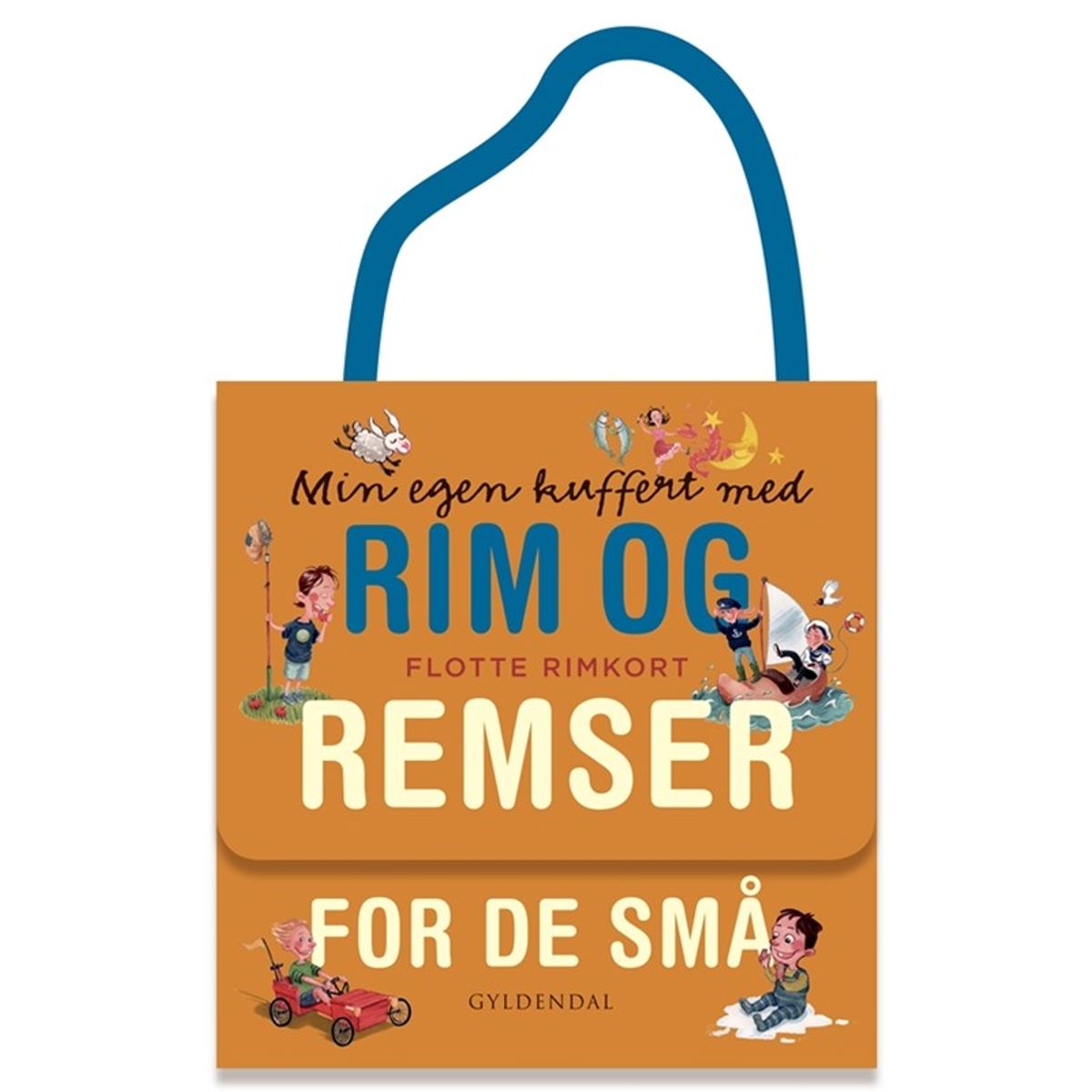 Min egen kuffert med rim og remser for de små