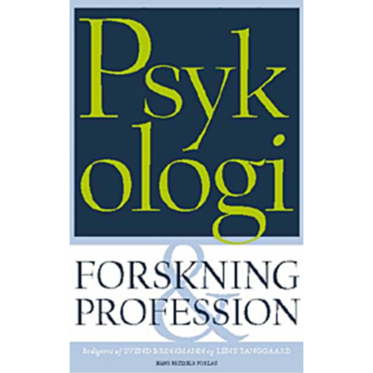 Psykologi: forskning og profession