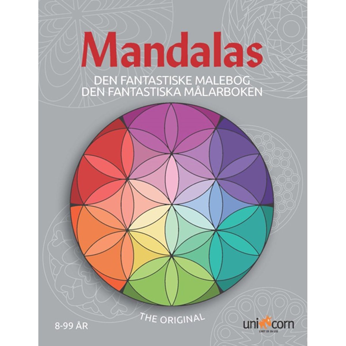 Den Fantastiske Malebog med Mandalas fra 8-99 år