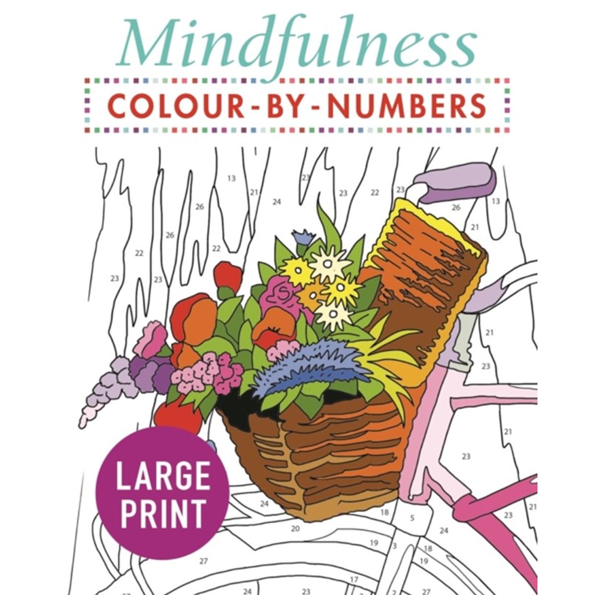 Mindfulness Colour-by-Numbers Large Print