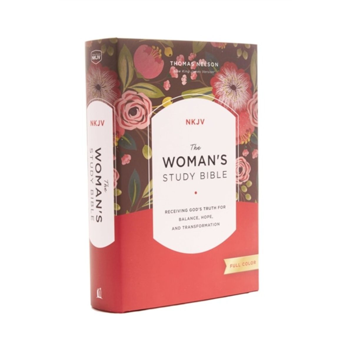 NKJV, The Woman's Study Bible, Hardcover, Red Letter, Full-Color Edition