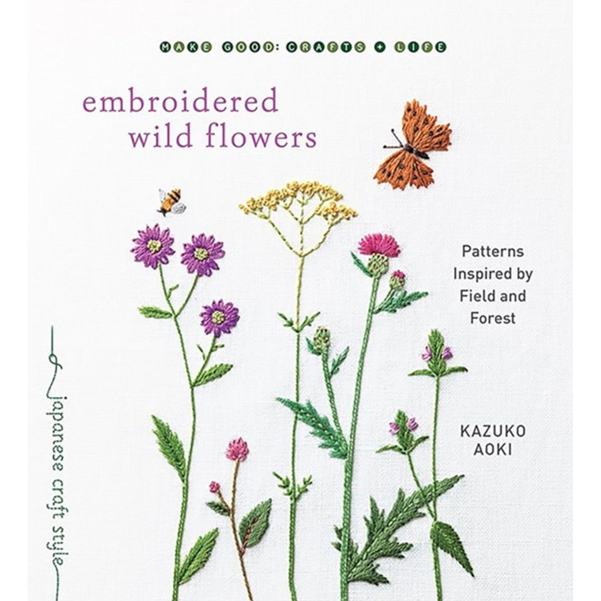 Embroidered Wild Flowers