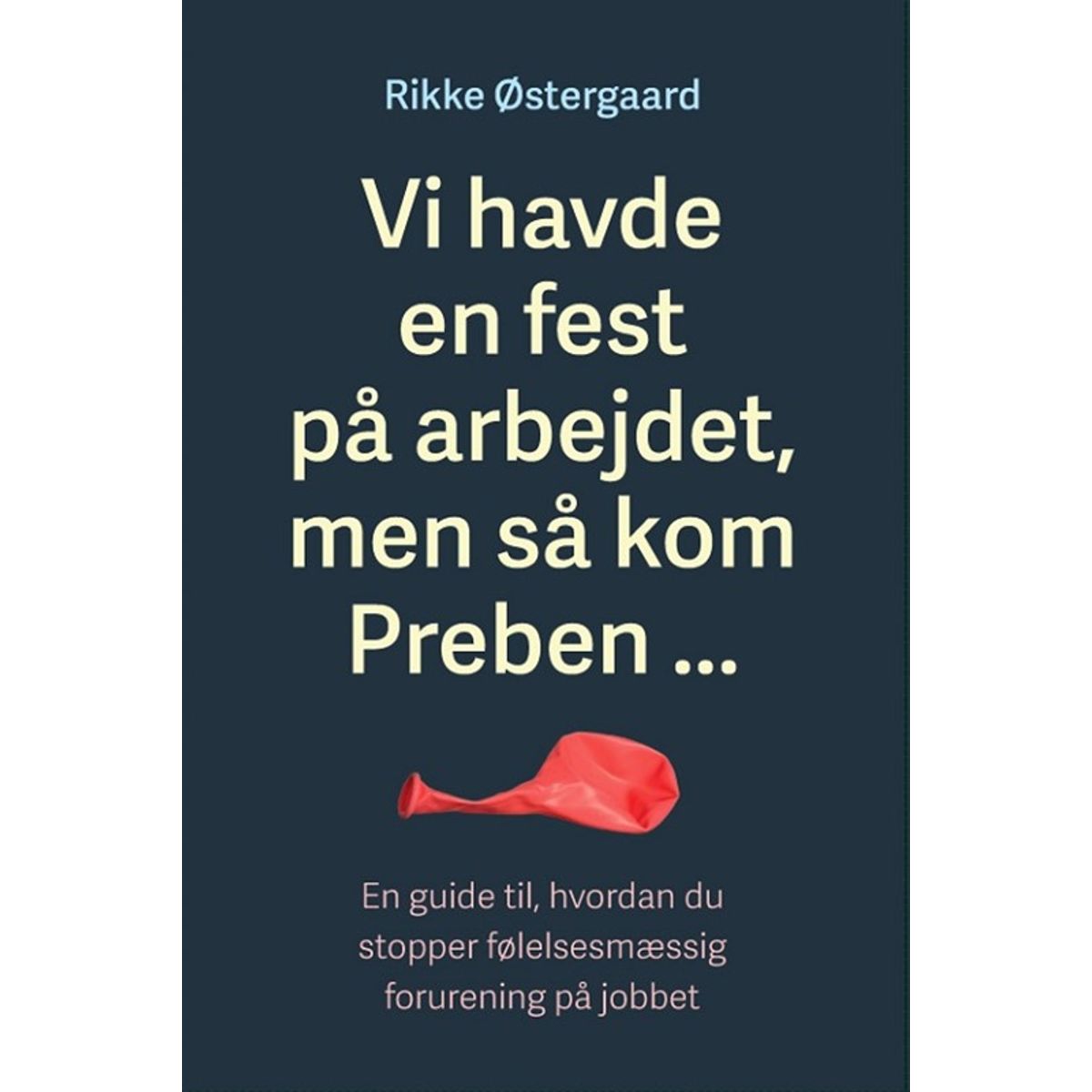 Vi havde en fest på arbejdet men så kom Preben