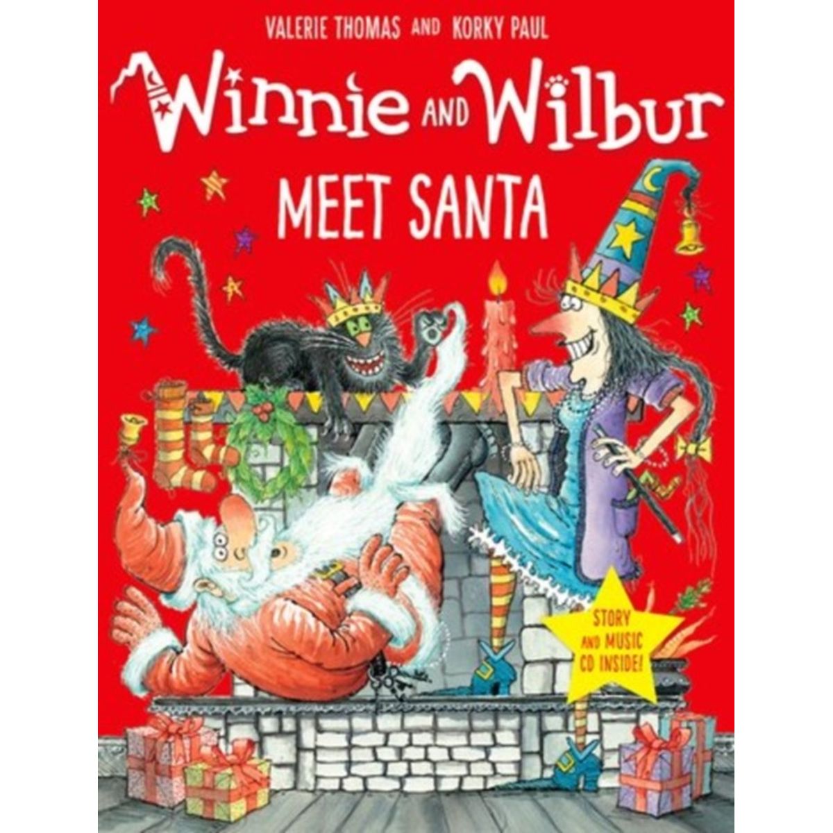 Winnie and Wilbur Meet Santa with audio CD