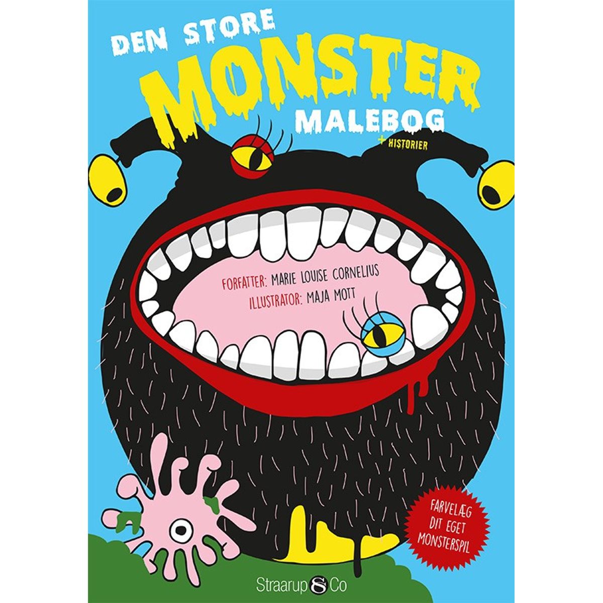 Den store monstermalebog