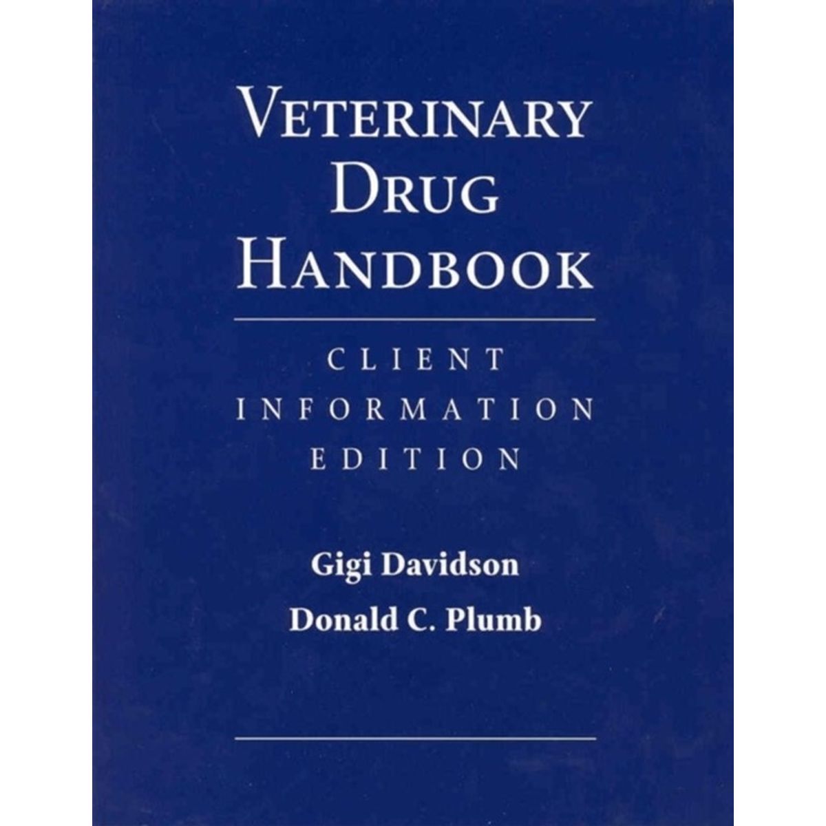 Veterinary Drug Handbook