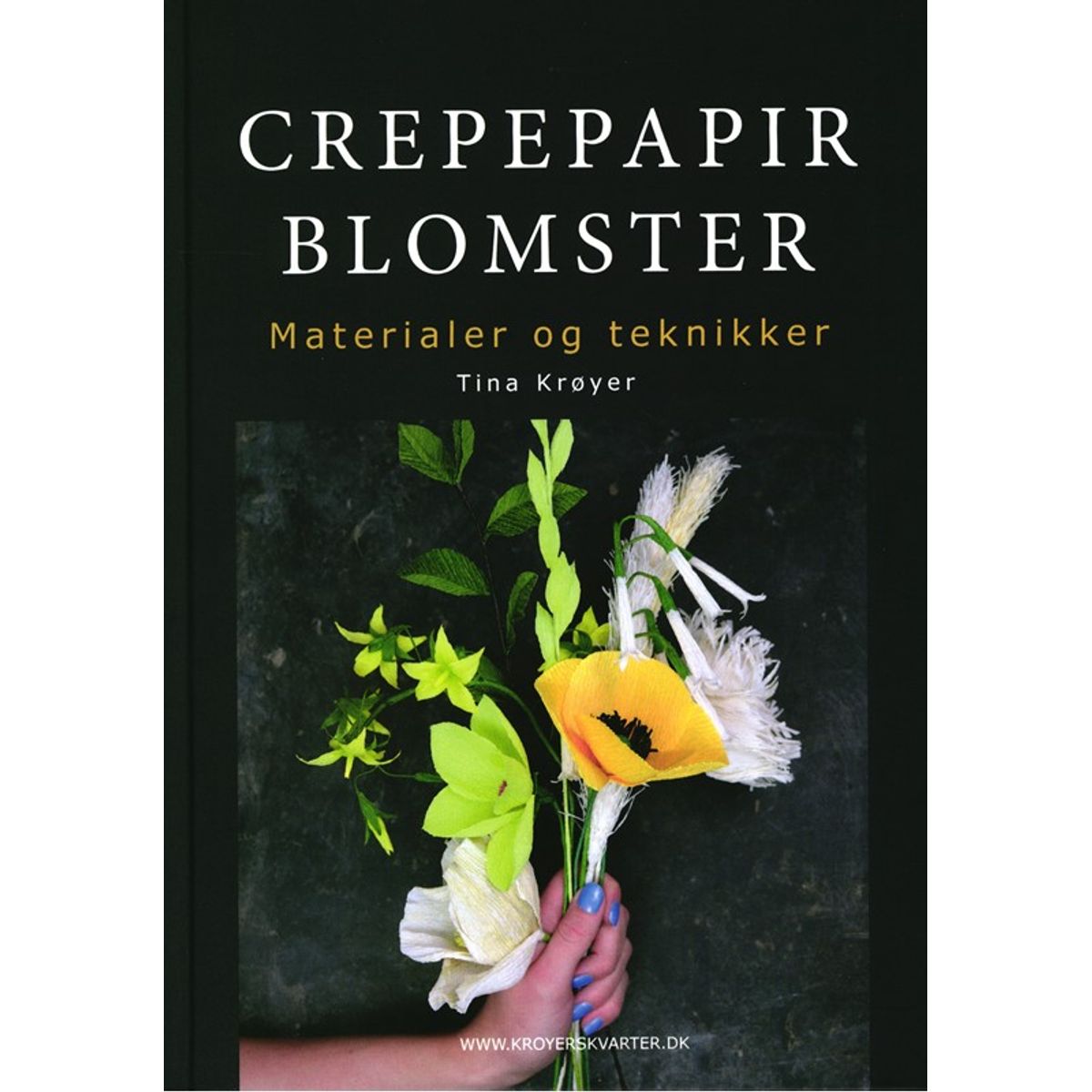 Crepepapirblomster, materialer og teknikker