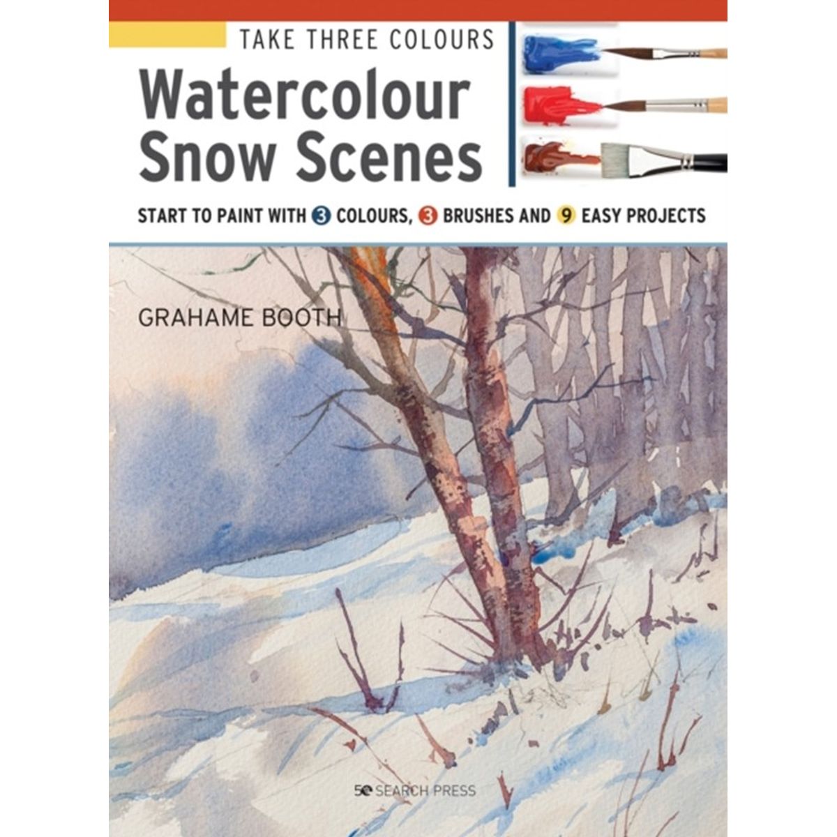 Take Three Colours: Watercolour Snow Scenes