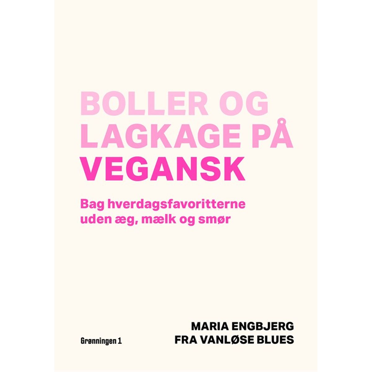 Boller og lagkage på vegansk