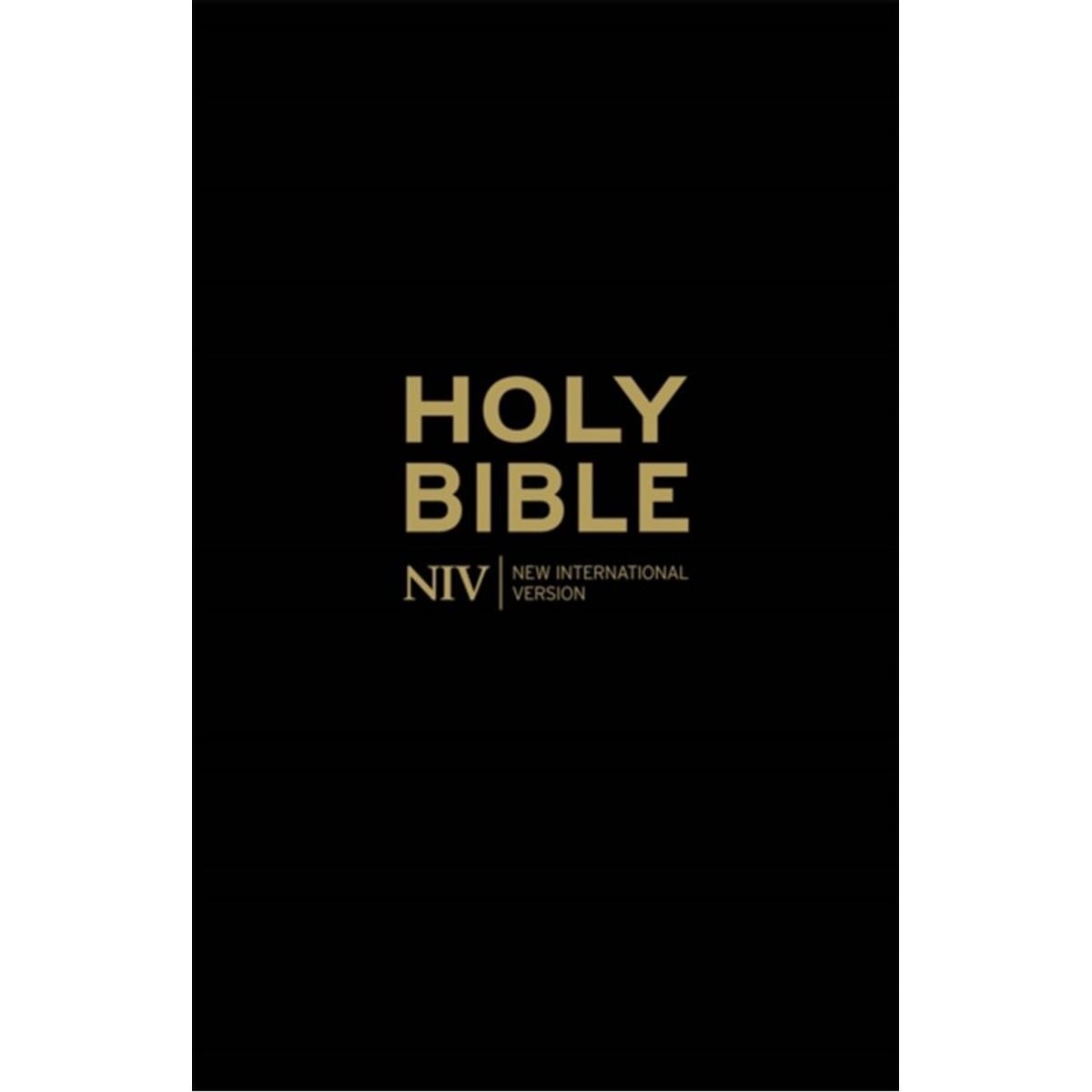 NIV Holy Bible - Anglicised Black Gift and Award