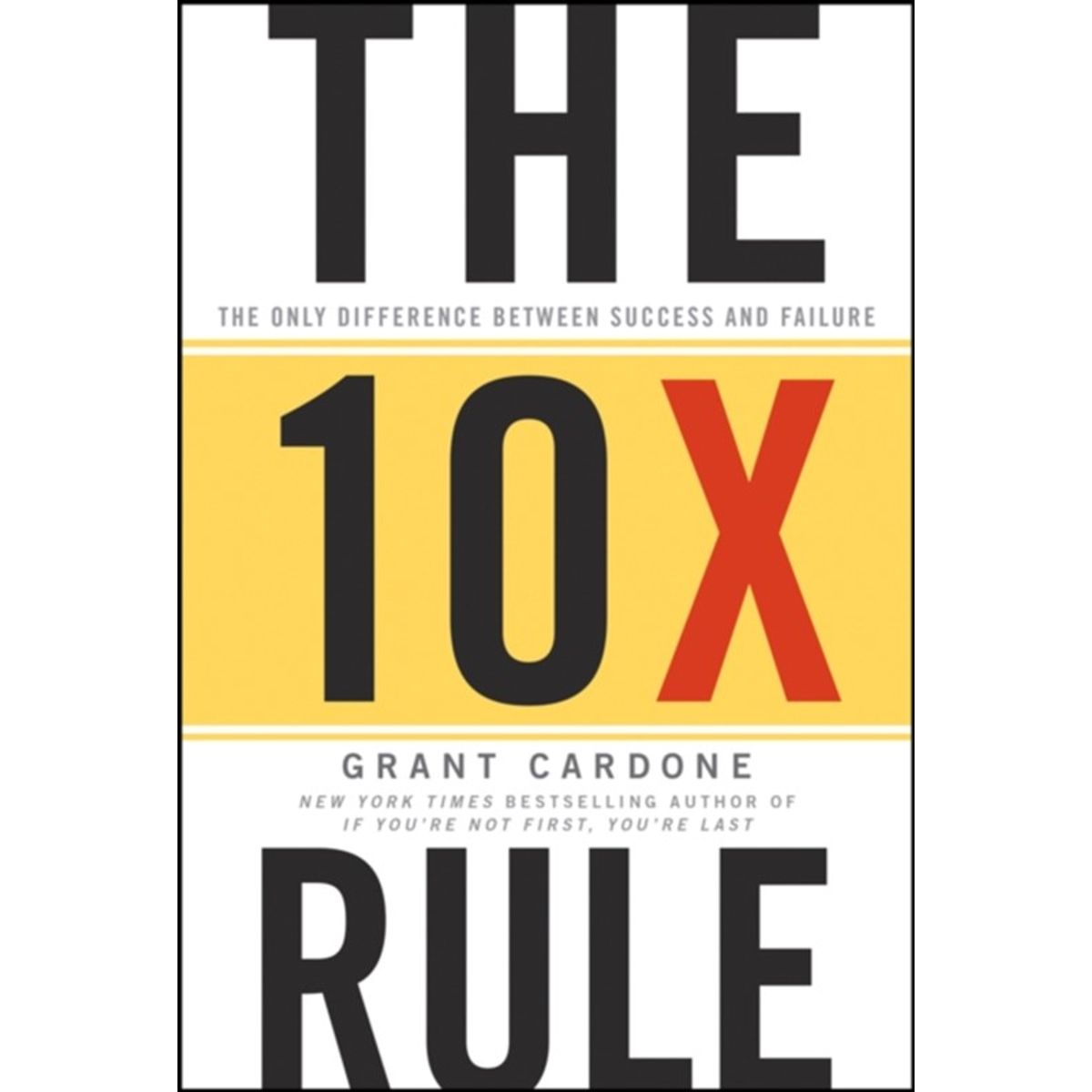 The 10X Rule