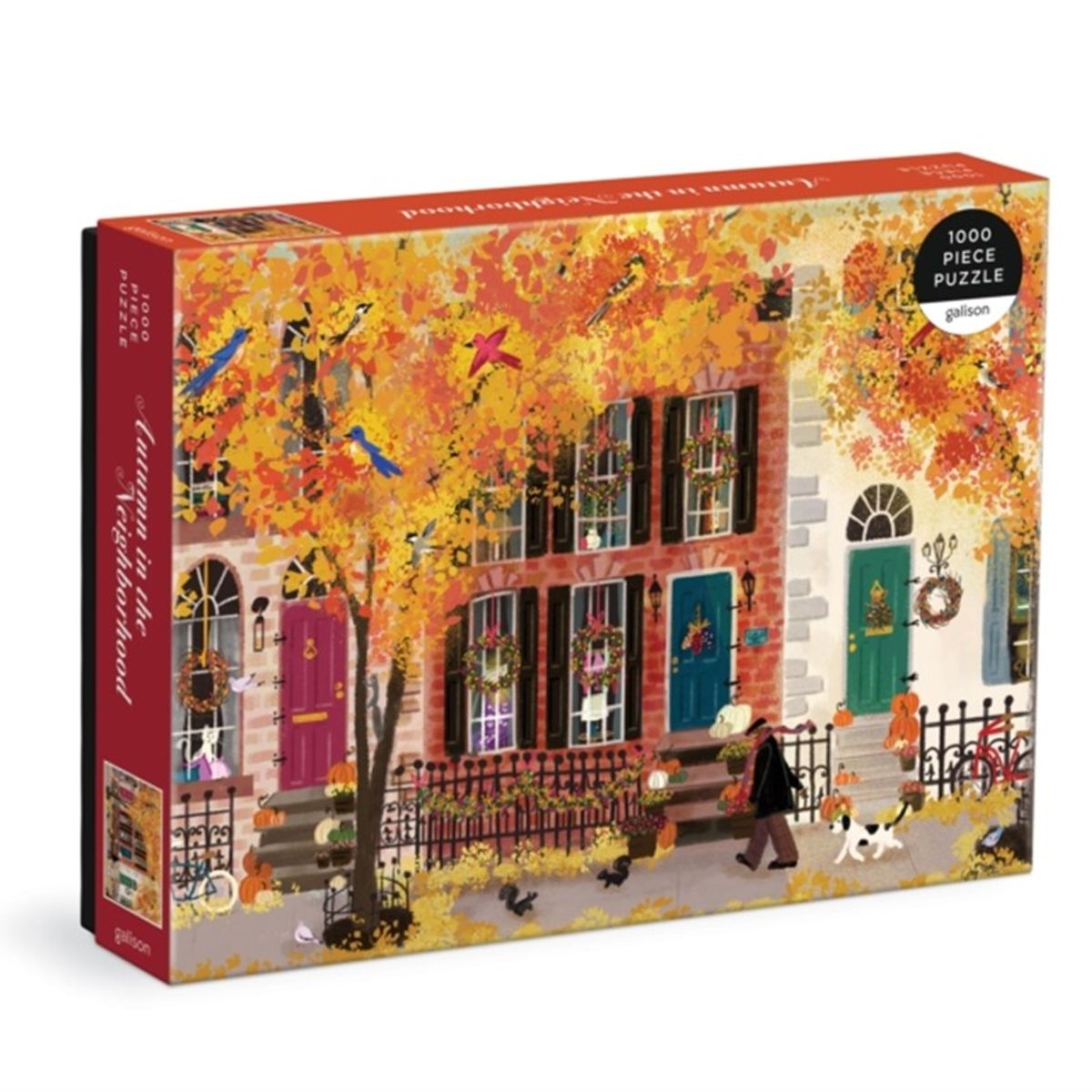 Autumn in the Neighborhood 1000 Piece Puzzle