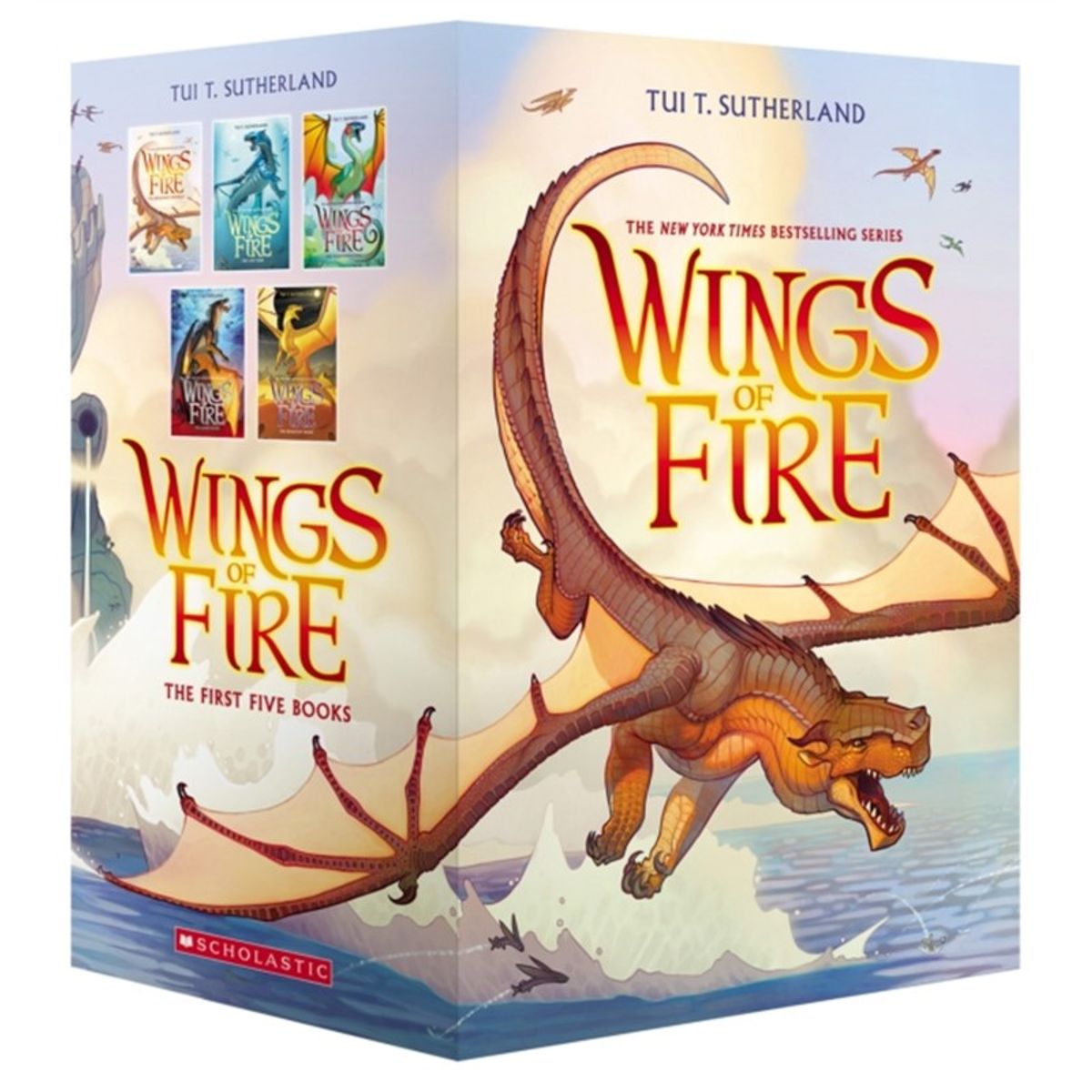 Wings of Fire The Dragonet Prophecy (Box set)