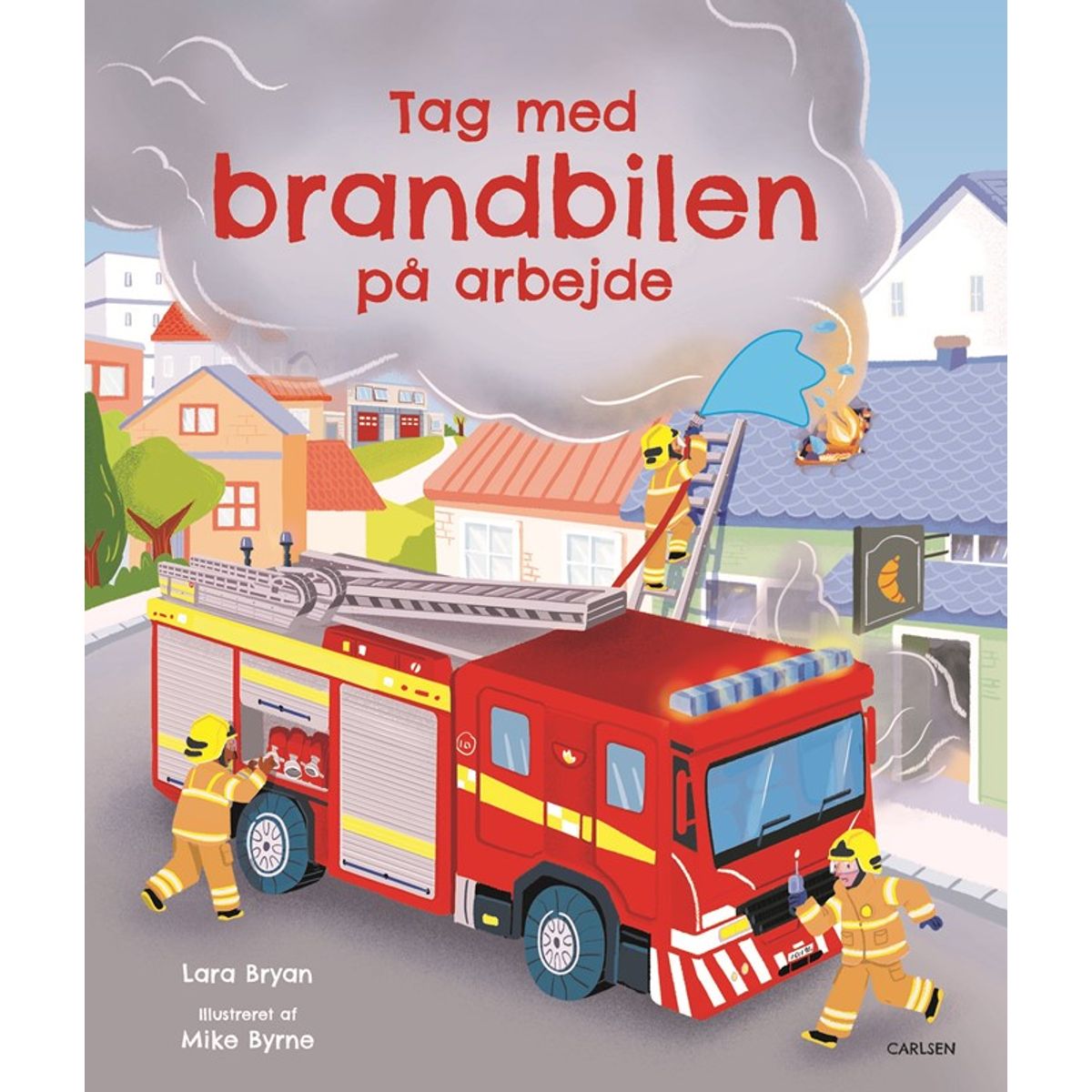 Tag med brandbilen på arbejde