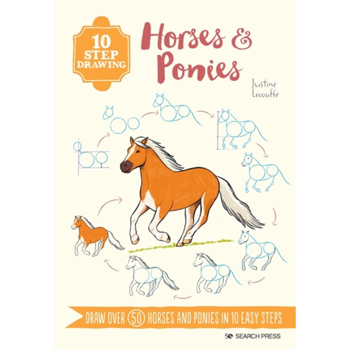 10 Step Drawing: Horses & Ponies