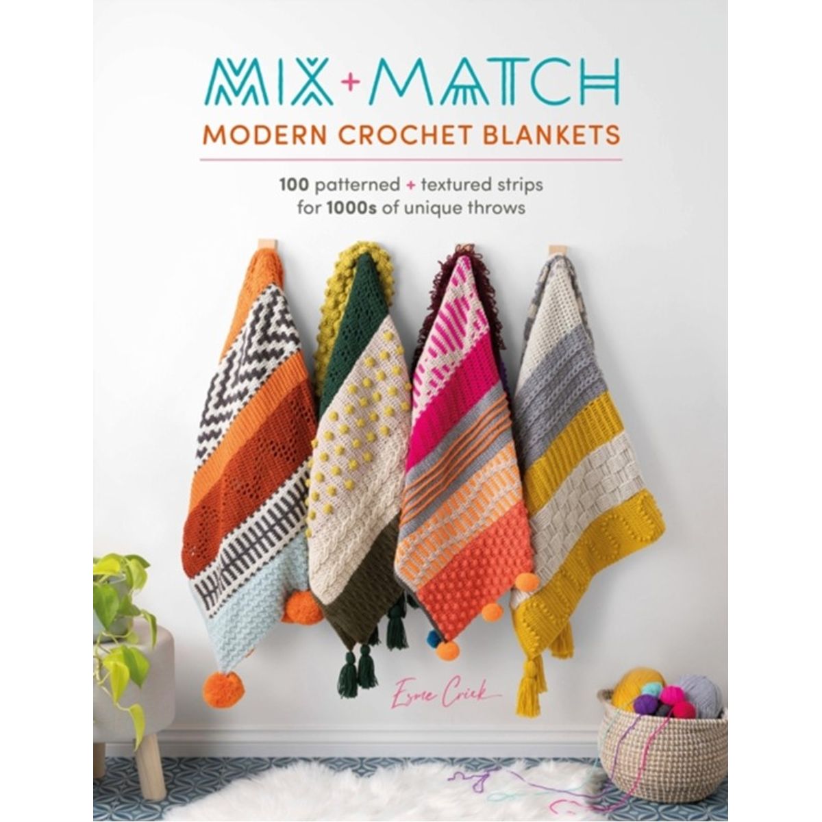 Mix and Match Modern Crochet Blankets