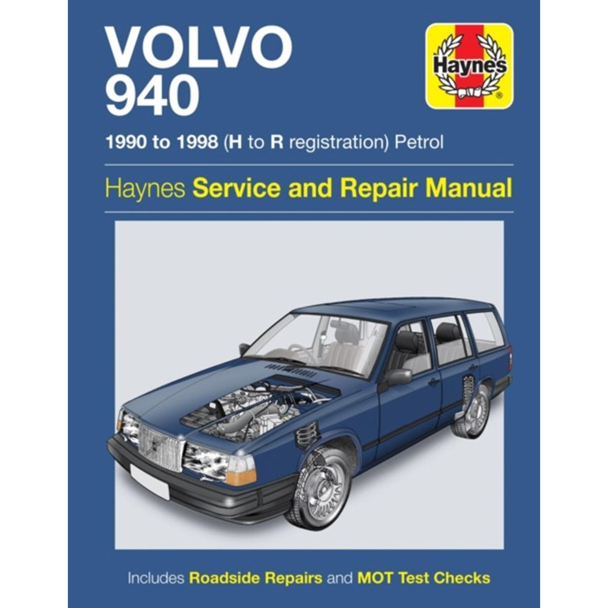 Volvo 940 Petrol (90 - 98) Haynes Repair Manual