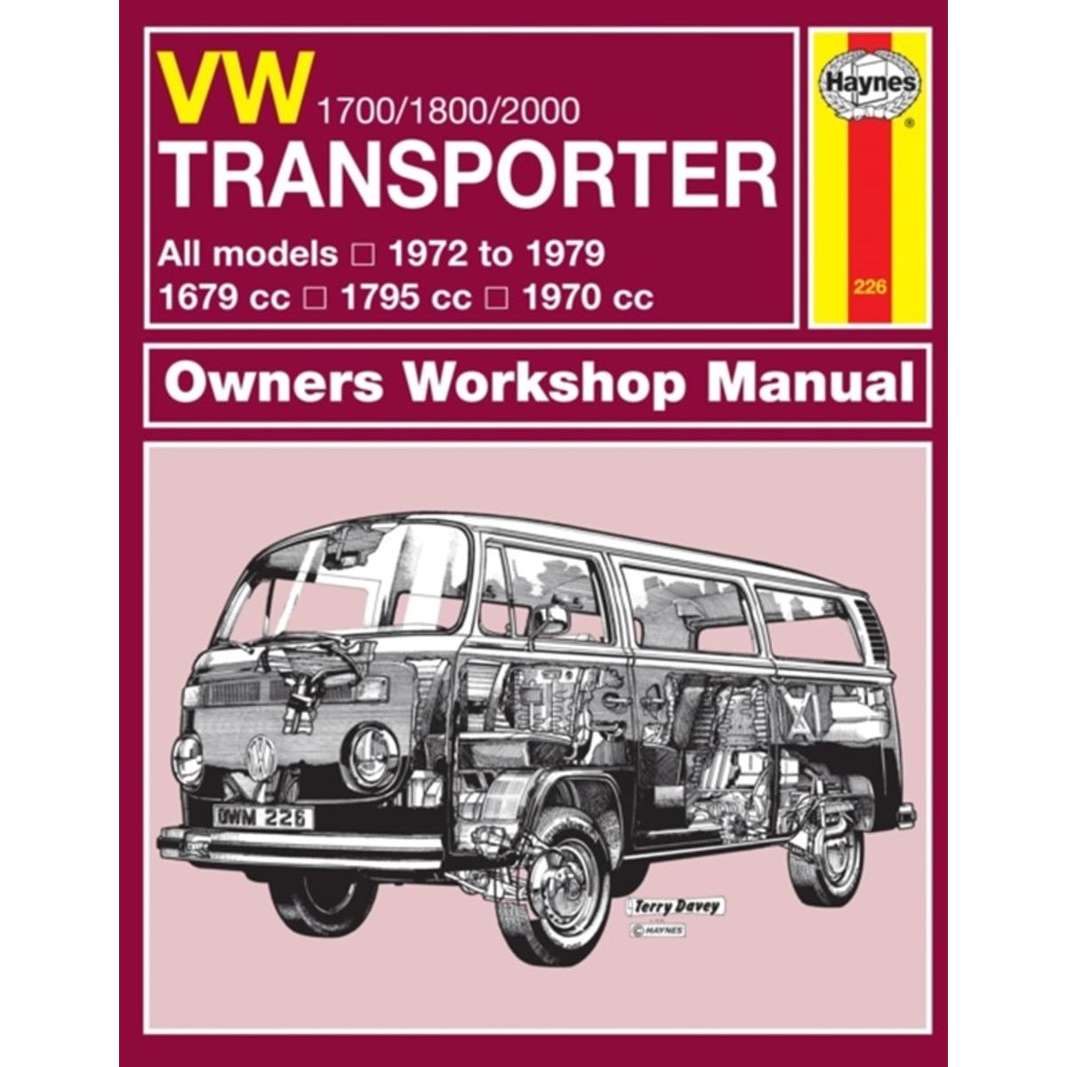 VW Transporter 1700, 1800 & 2000 (72 - 79) Haynes Repair Manual