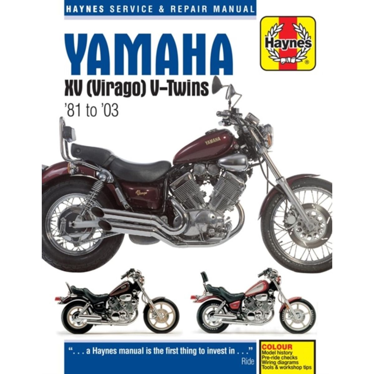 Yamaha XV Virago (81-03) Haynes Repair Manual