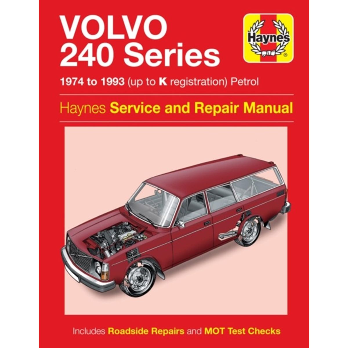 Volvo 240 Series Petrol (74 - 93) Haynes Repair Manual