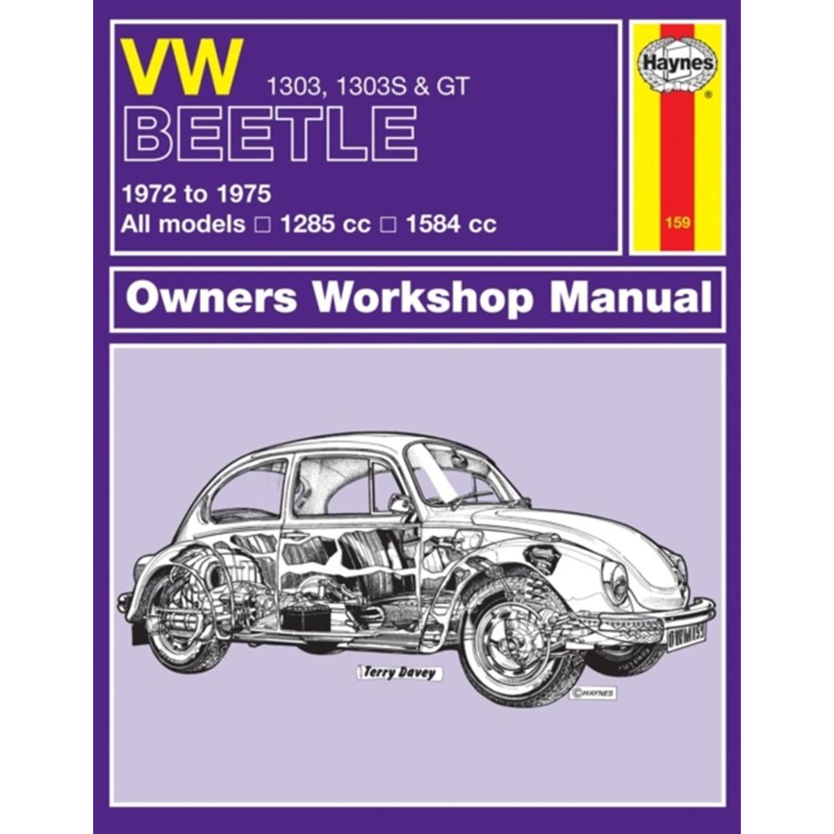 VW Beetle 1303, 1303S & GT (72 - 75) Haynes Repair Manual