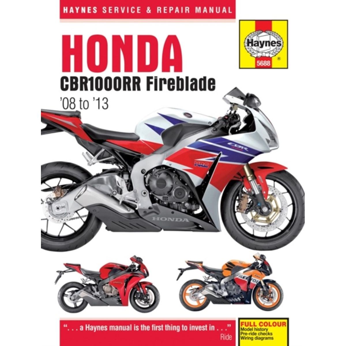 Honda CBR1000R Fireblade (08 - 13)