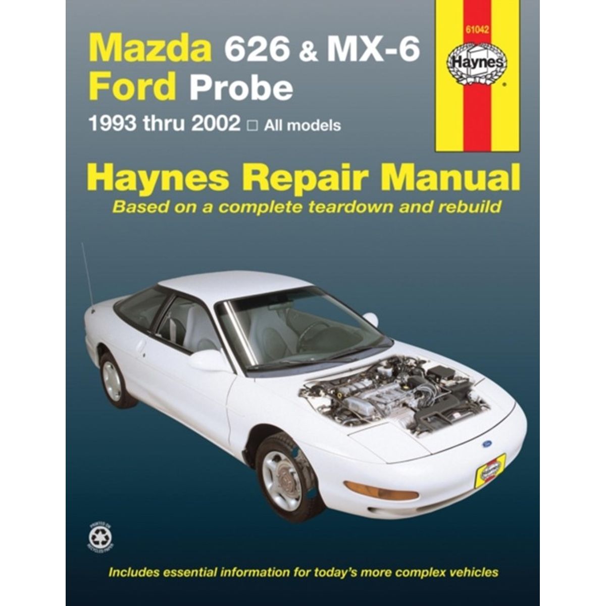 Mazda 626, MX-6 & Ford Probe covering Mazda 626 (93-02), Mazda MX-6 & Ford Probe (93-97) Haynes Repair Manual (USA)