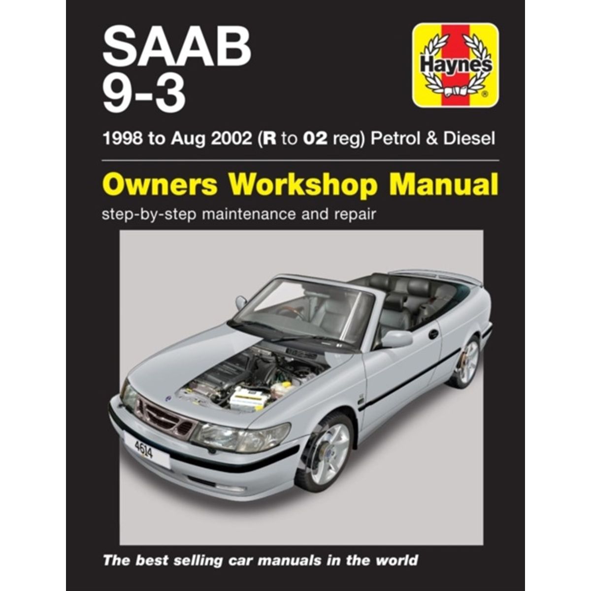 Saab 9-3 Petrol & Diesel (98 - Aug 02) Haynes Repair Manual