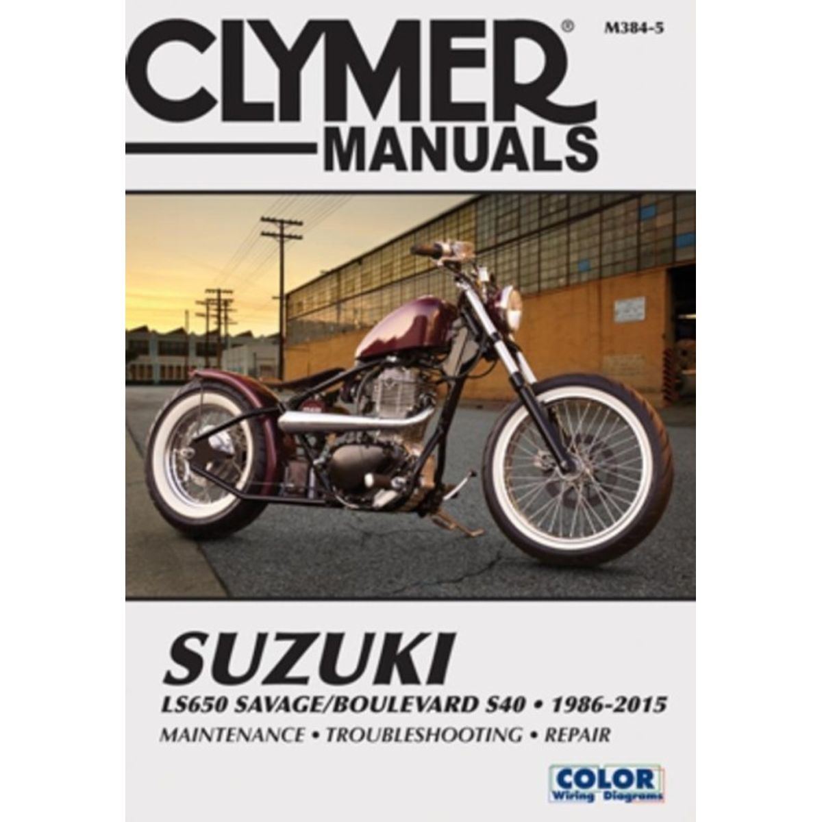 Suzuki LS650 Savage Boulevard S40 Motorcycle (1986-2015) Clymer Repair Manual