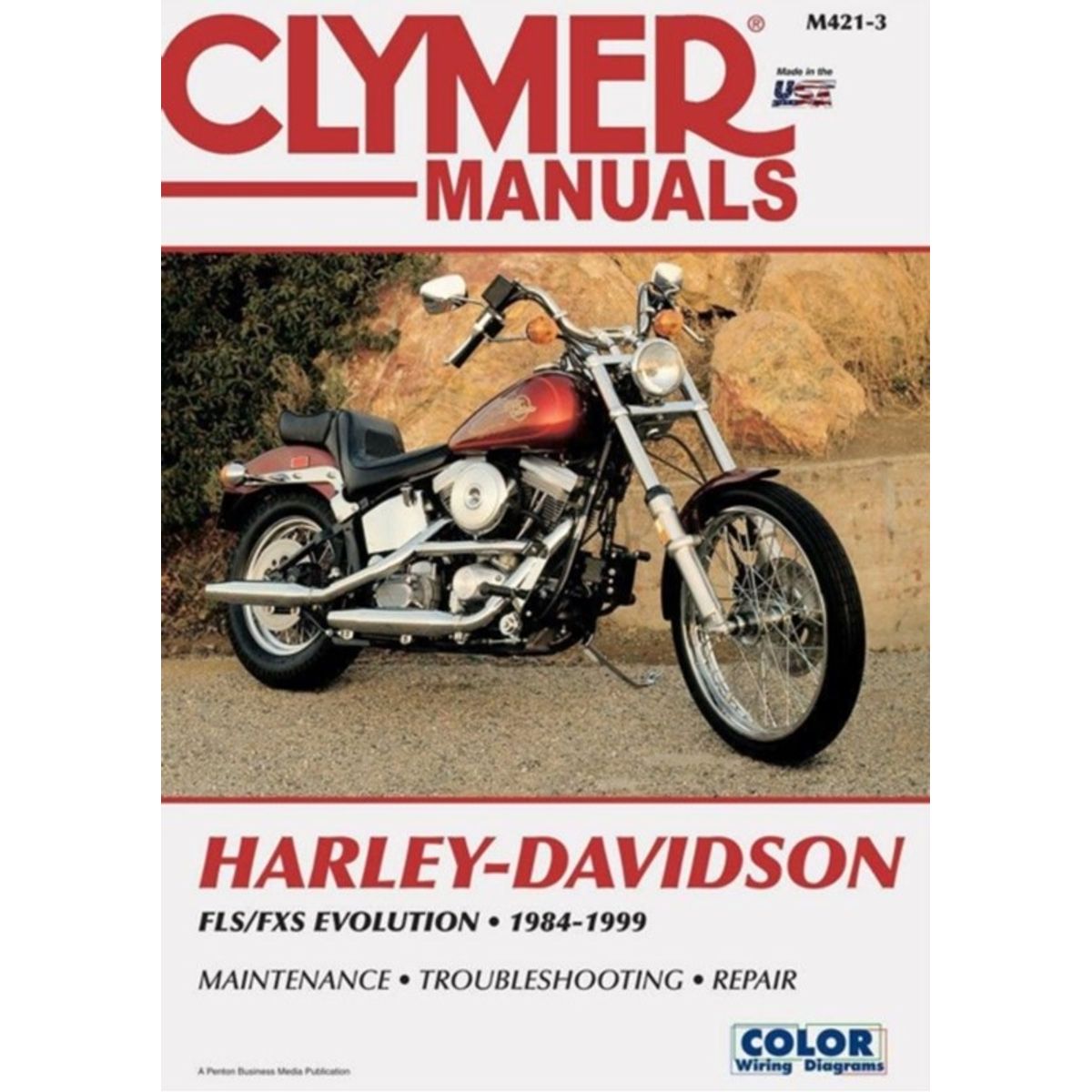 Harley-Davidson FLS-FXS Evolution, Evo Softail, Fat Boy (1984-1999) Service Repair Manual