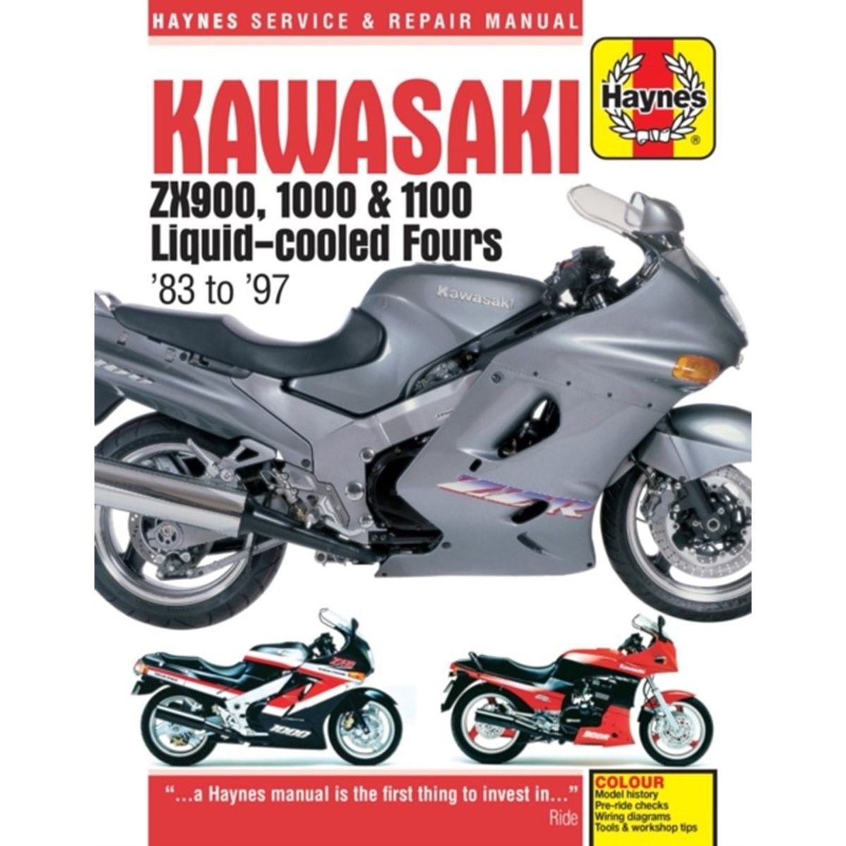 Kawasaki ZX900, 1000 & 1100 Liquid-Cooled Fours