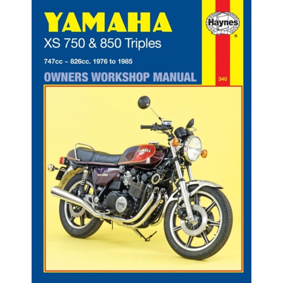 Yamaha XS750 & 850 Triples (76 - 85) Haynes Repair Manual