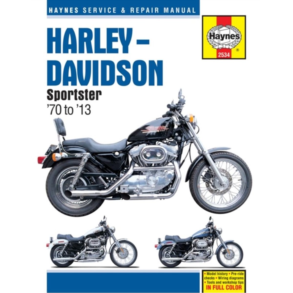 Harley-Davidson Sportsters (70 - 13) Haynes Repair Manual