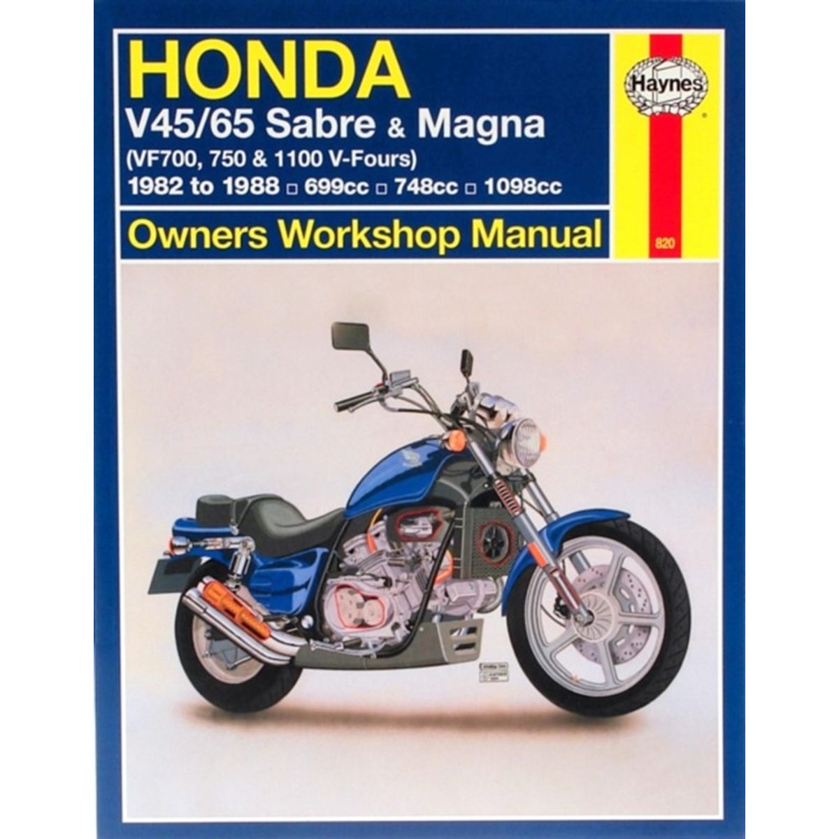 Honda V45/65 Sabre & Magna (82 - 88) Haynes Repair Manual