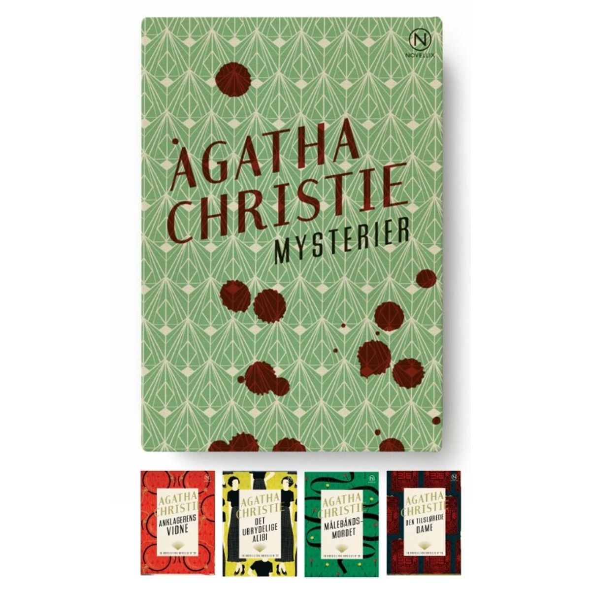 Gaveæske med fire mysterier af Agatha Christie