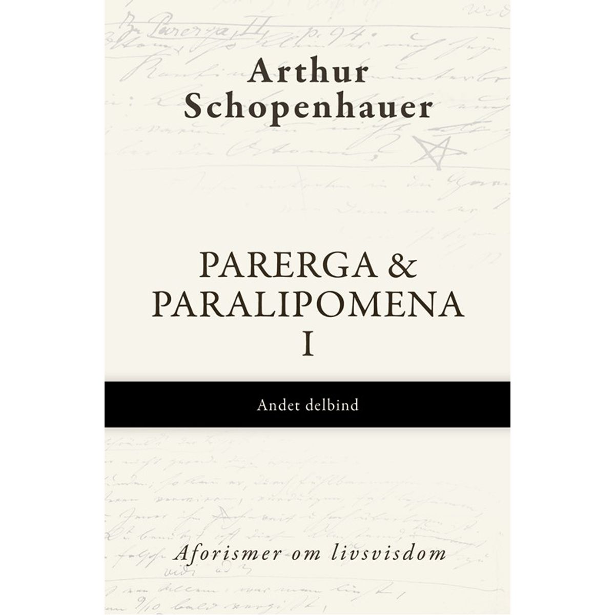 Parerga & Paralipomena I, Andet delbind