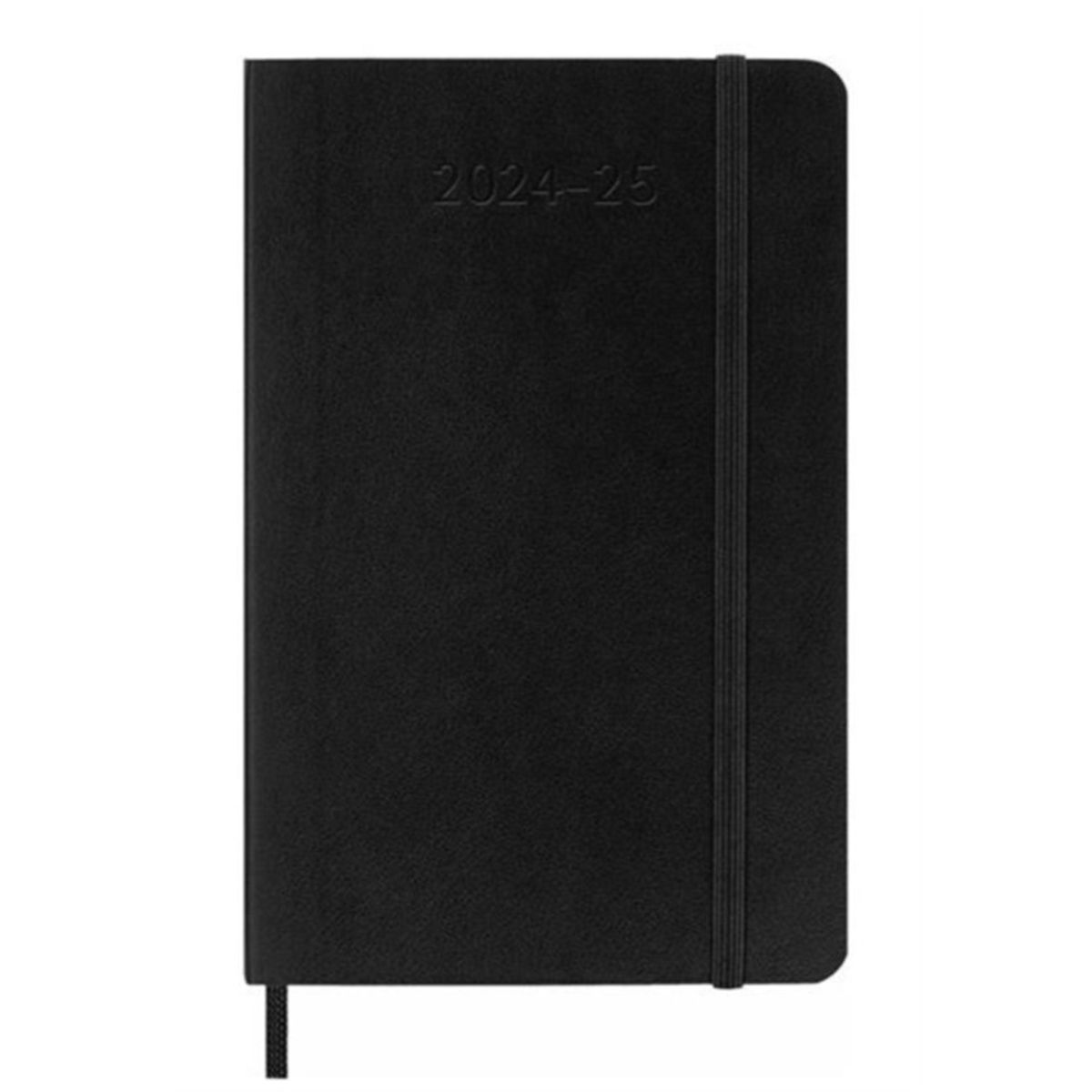 Moleskine 2025 18-Month Weekly Pocket Softcover Notebook: Black