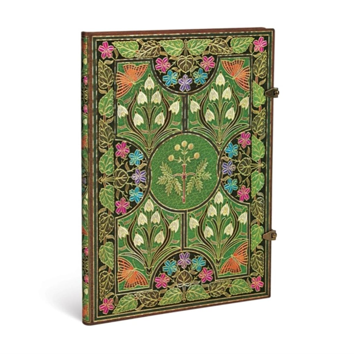 Poetry in Bloom Grande Unlined Hardcover Journal