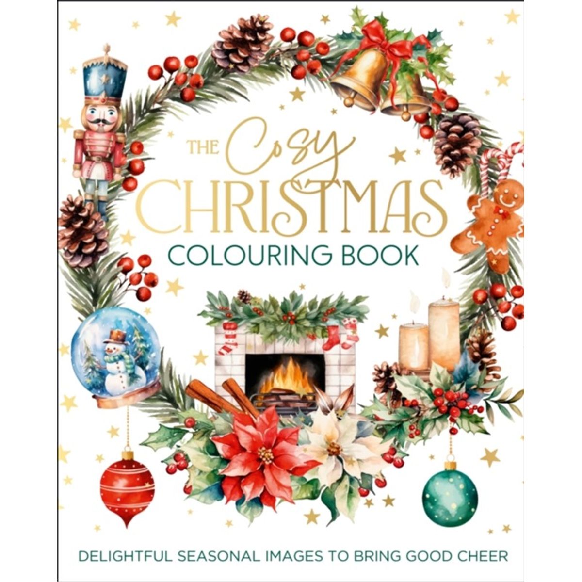 The Cosy Christmas Colouring Book