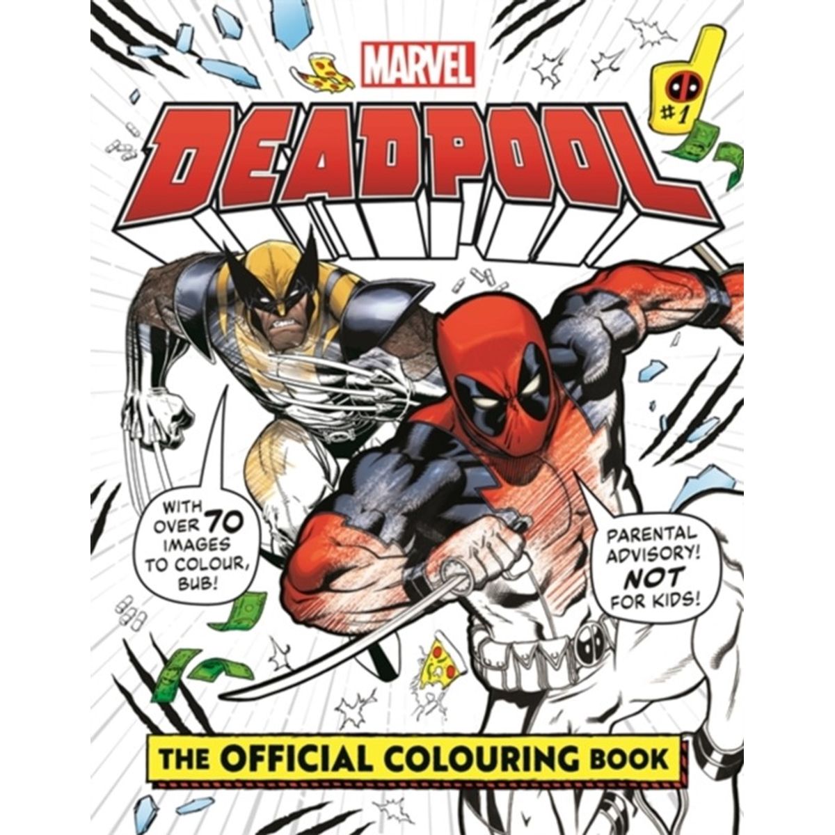 Marvel's Deadpool: The Official Colouring Book