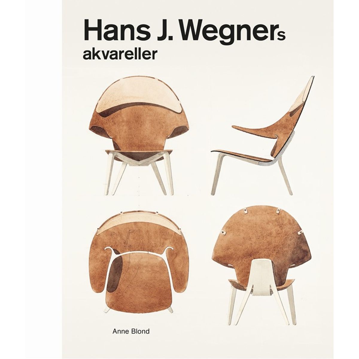 Hans J. Wegners akvareller