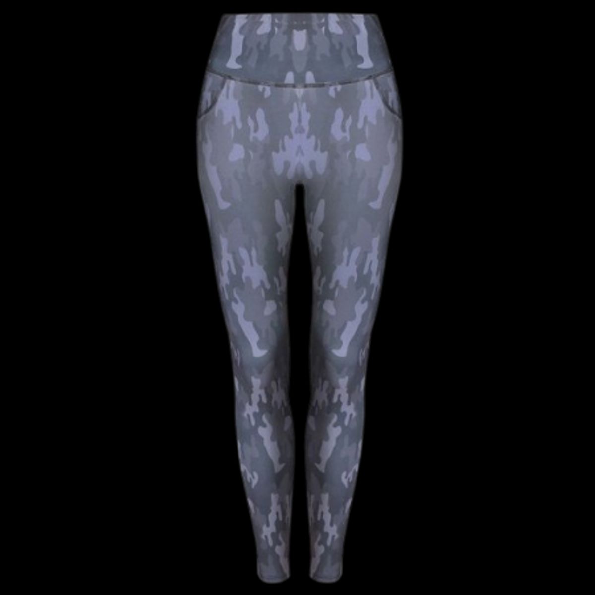 Bodyboo Push Up Leggings - Grå Camo