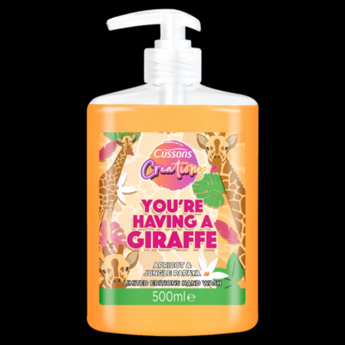 Cussons Creations Apricot & Jungle Papaya Håndsæbe - 500ml