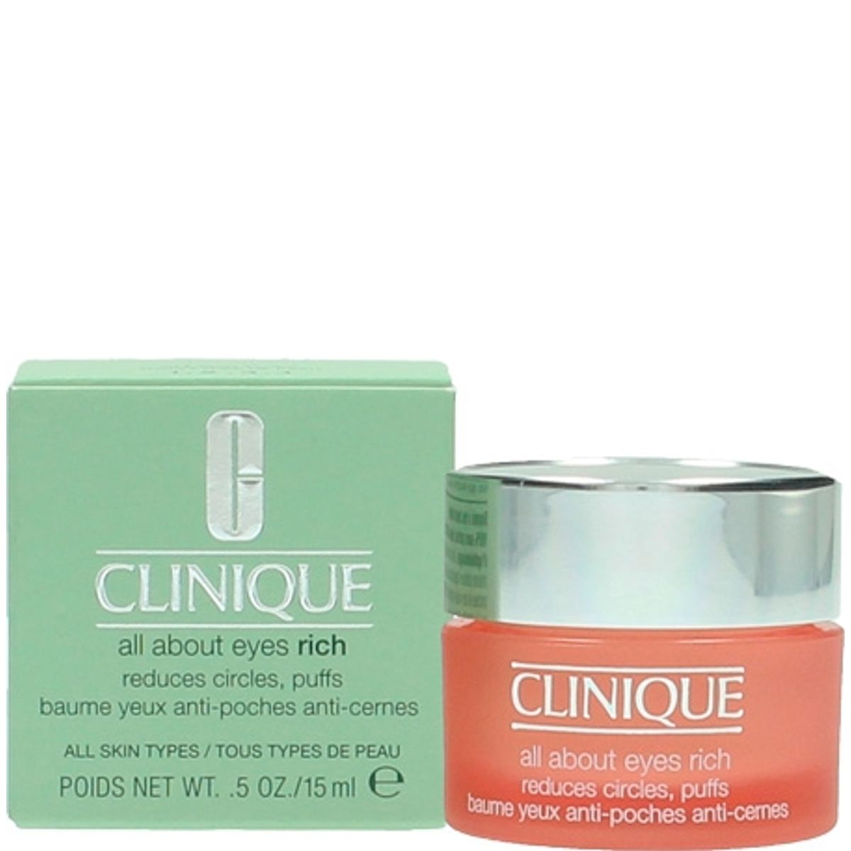 Clinique All About Eyes Rich Øjencreme - 15ml