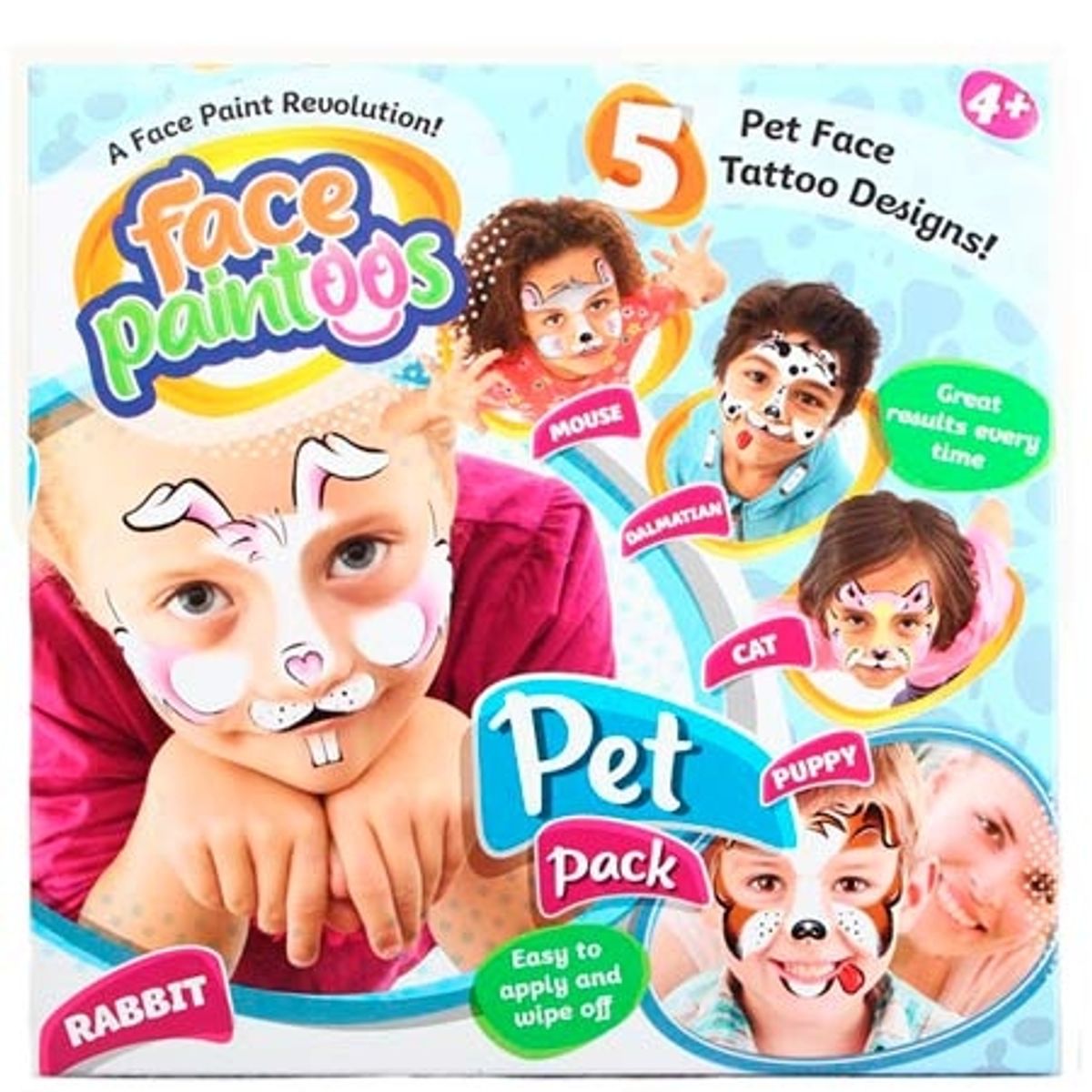 Face Paintoos Pet Pack - 5 stk