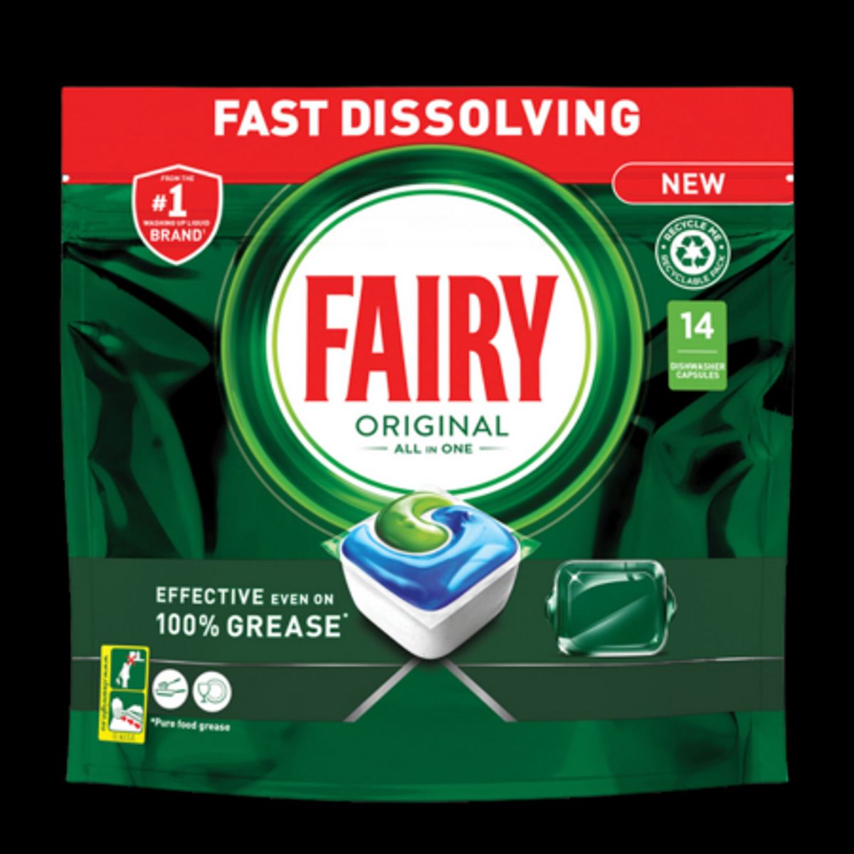 Fairy Original All-In-One Opvasketabs - 14 stk.