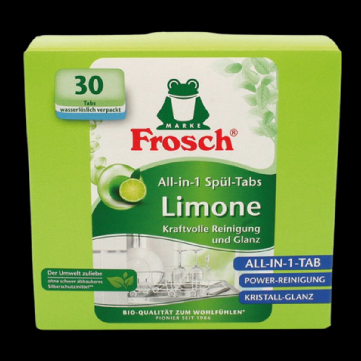 Frosch All-in-1 Dishwasher Tabs Lemon - 30 stk