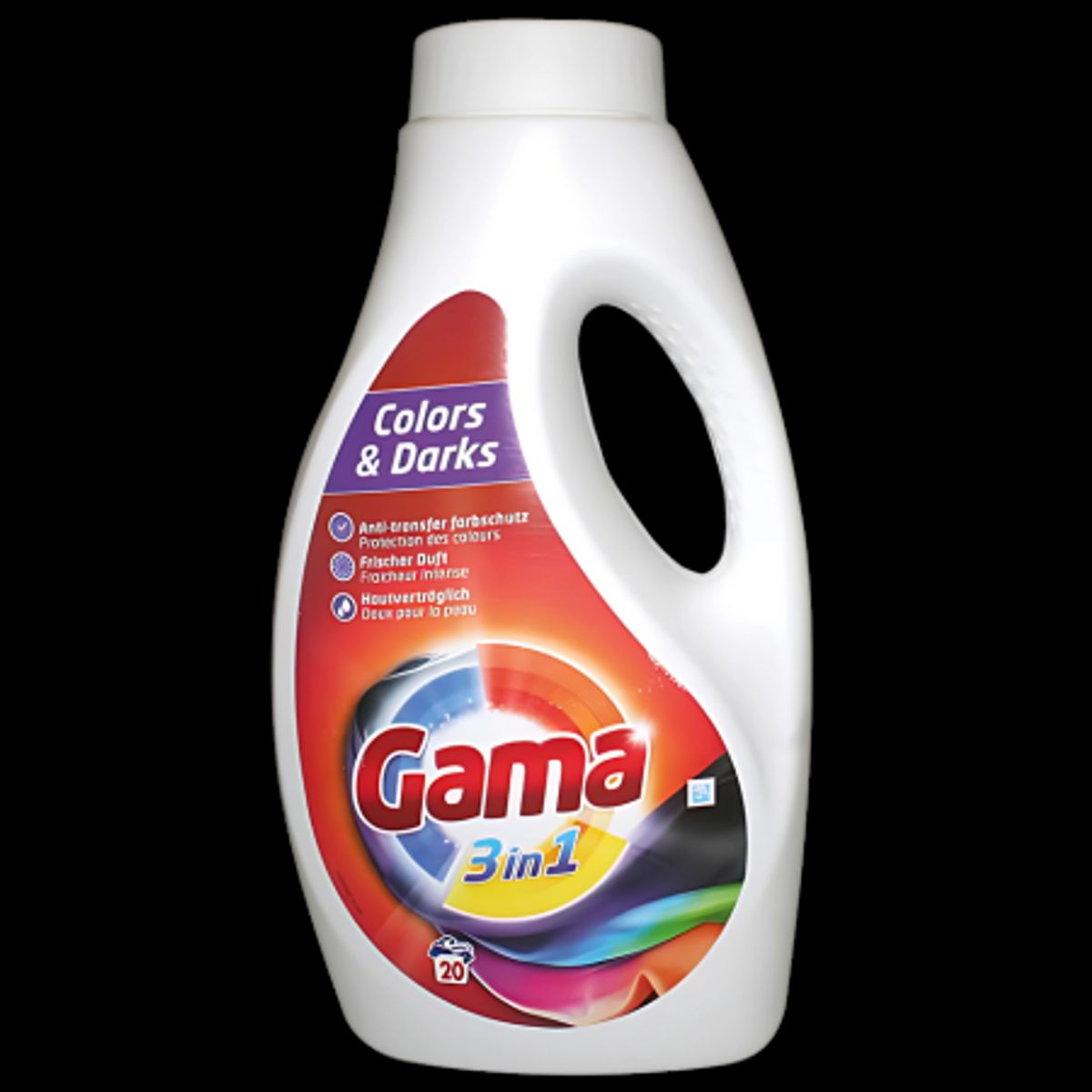 Gama Flydende Vaskemiddel Colours & Darks - 1L